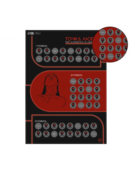 Плакат для двоих  Точка любви  со скретч-слоем - Сима-Ленд - купить с доставкой в Муроме