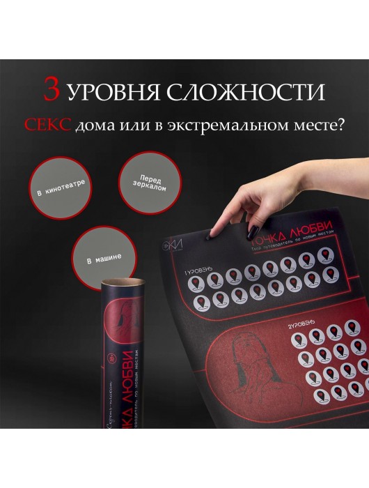 Плакат для двоих  Точка любви  со скретч-слоем - Сима-Ленд - купить с доставкой в Муроме