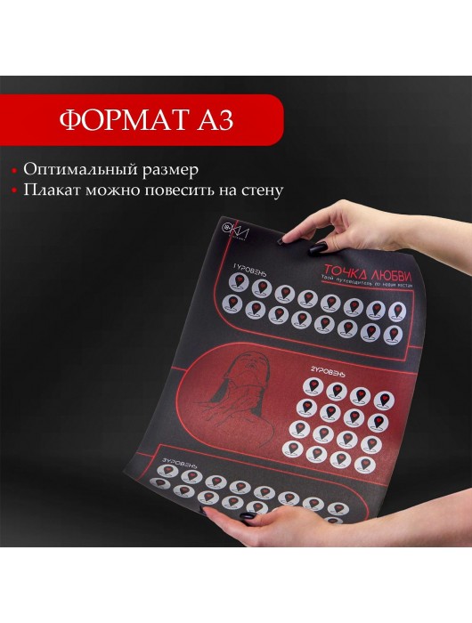 Плакат для двоих  Точка любви  со скретч-слоем - Сима-Ленд - купить с доставкой в Муроме
