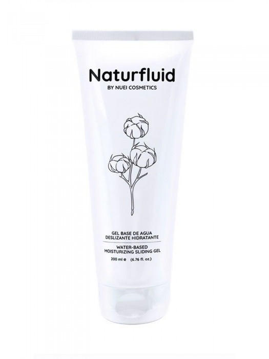 Экстраскользкий лубрикант на водной основе Nuei Naturfluid - 200 мл. - Nuei cosmetics - купить с доставкой в Муроме