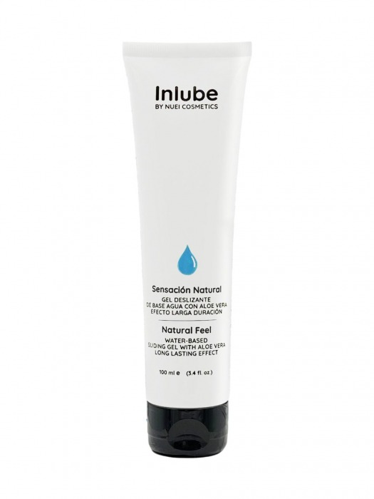 Интимный лубрикант с алоэ вера Inlube Natural Feel - 100 мл. - Nuei cosmetics - купить с доставкой в Муроме