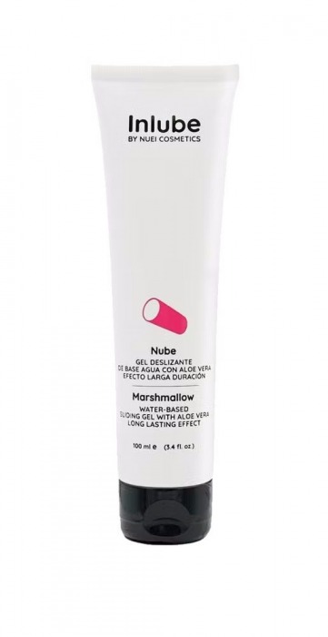 Лубрикант на водной основе Nuei Inlube с алоэ вера и ароматом маршмеллоу -100 мл. - Nuei cosmetics - купить с доставкой в Муроме