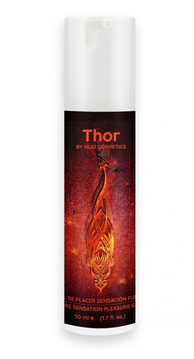 Возбуждающий унисекс гель Thor Fire Gel - 50 мл. - Nuei cosmetics - купить с доставкой в Муроме
