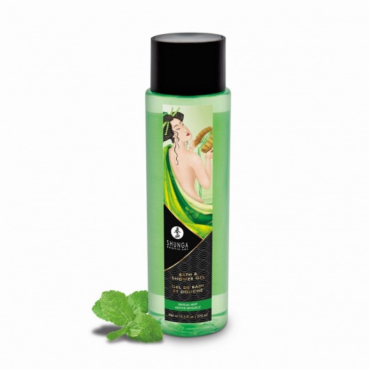 Гель для душа Sensual Mint с ароматом мяты - 370 мл. -  - Магазин феромонов в Муроме