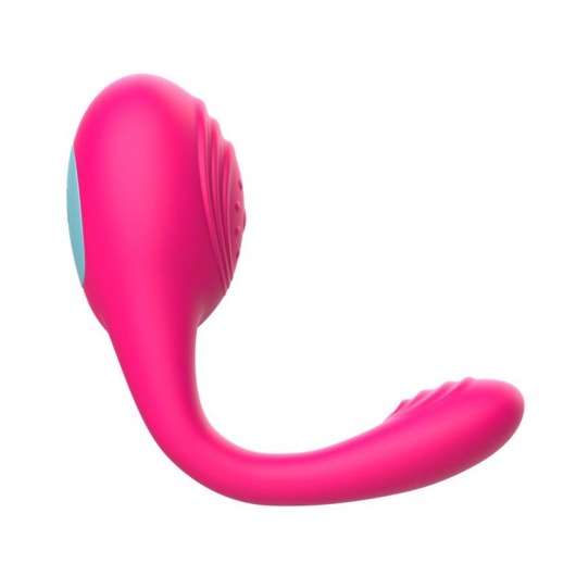 Розовое виброкольцо с пультом ДУ - I-MOON - в Муроме купить с доставкой