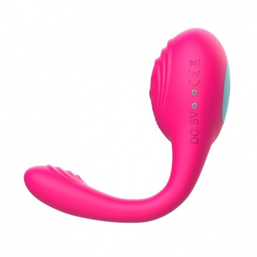 Розовое виброкольцо с пультом ДУ - I-MOON - в Муроме купить с доставкой