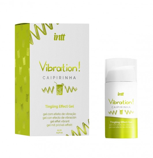 Жидкий вибратор Vibration Caipirinha - 15 мл. - INTT - купить с доставкой в Муроме