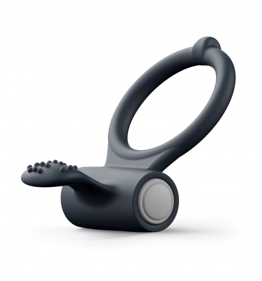 Черное эрекционное кольцо Power Clit - Dorcel - в Муроме купить с доставкой