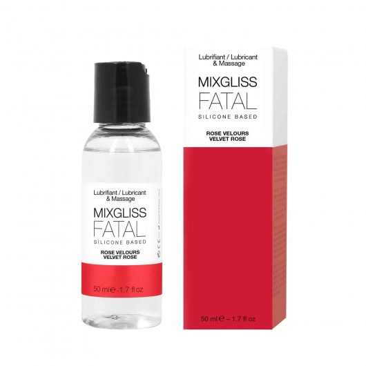 Силиконовый флюид с ароматом розы Mixgliss Fatal Velvet Rose - 50 мл. - Mixgliss - купить с доставкой в Муроме