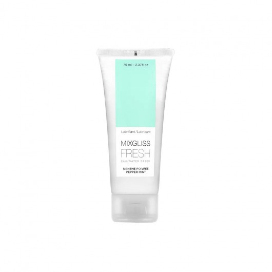 Лубрикант с охлаждающим эффектом Mixgliss Fresh Pepper Mint - 70 мл. - Strap-on-me - купить с доставкой в Муроме