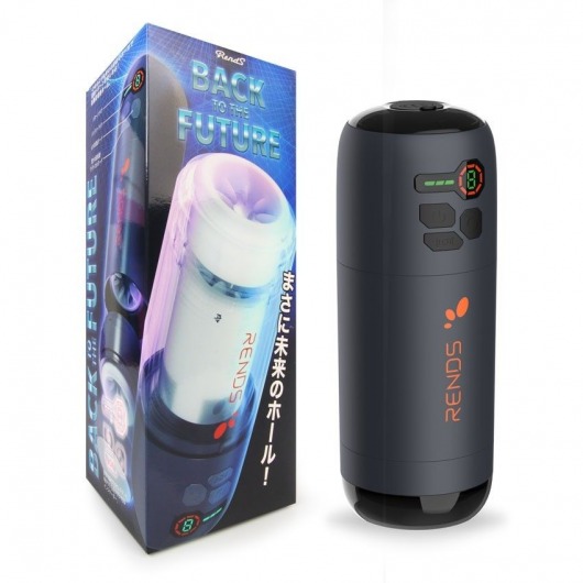 Черный вибромастурбатор Back To The Future - Rends - в Муроме купить с доставкой