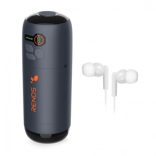 Черный вибромастурбатор Back To The Future - Rends - в Муроме купить с доставкой