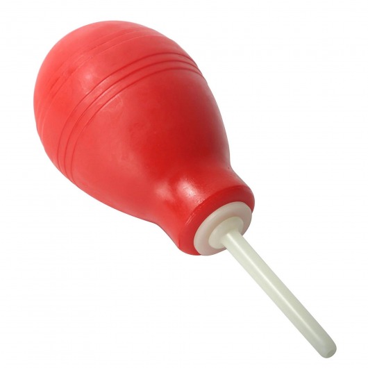 Анальный душ Enema Bulb Red - XR Brands - купить с доставкой в Муроме