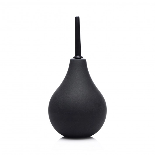 Черный анальный душ Thin Tip Enema Bulb - XR Brands - купить с доставкой в Муроме