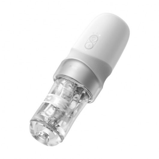 Белый автоматический мастурбатор Extra Sauce - Sauce - в Муроме купить с доставкой