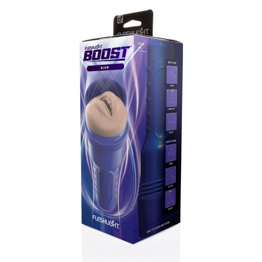 Мастурбатор-ротик Fleshlight Boost Blow - Fleshlight - в Муроме купить с доставкой