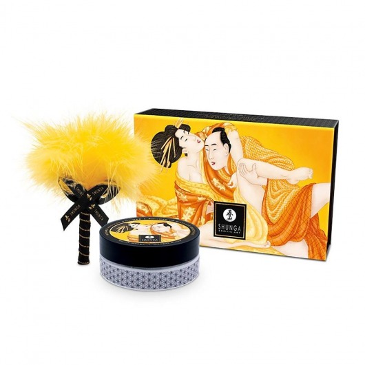 Массажная пудра с ароматом манго Luscious Mango - Shunga - купить с доставкой в Муроме