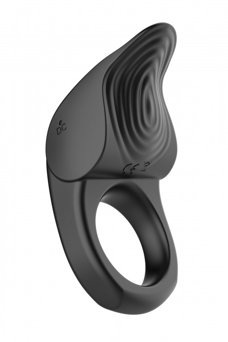 Черное эрекционное виброкольцо Vibro Lust Ring - MALESATION - в Муроме купить с доставкой