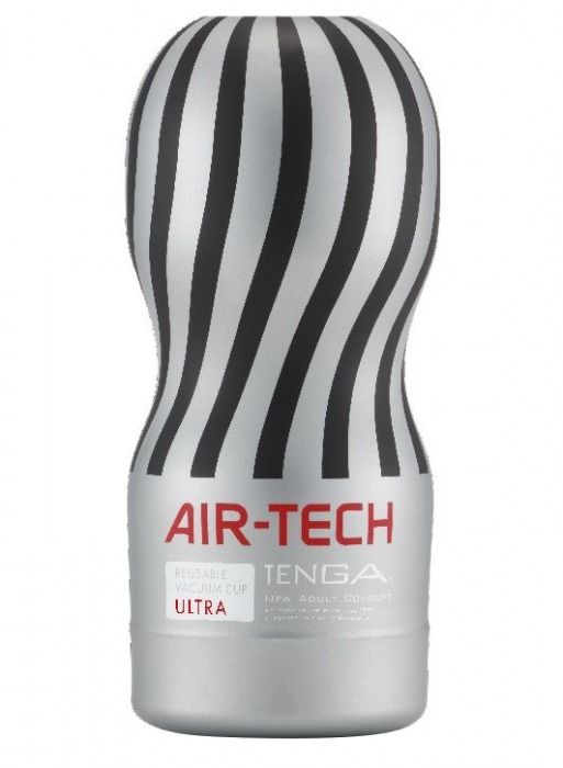 Серый мастурбатор Reusable Vacuum CUP ULTRA - Tenga - в Муроме купить с доставкой