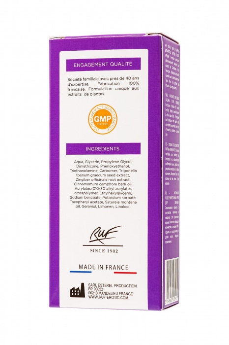 Сужающий и укрепляющий крем для женщин Xtra Tight - 30 мл. - RUF - купить с доставкой в Муроме