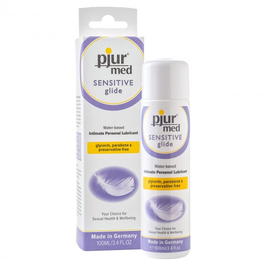 Лубрикант для чувствительной кожи pjur MED Sensitive glide - 100 мл. - Pjur - купить с доставкой в Муроме