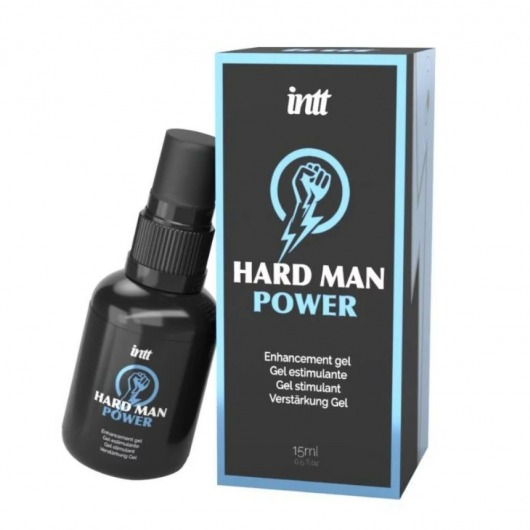 Стимулирующий гель для мужчин Hard Man Power - 15 мл. - INTT - купить с доставкой в Муроме