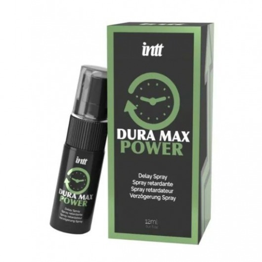 Пролонгирующий спрей Dura Max - 12 мл. - INTT - купить с доставкой в Муроме