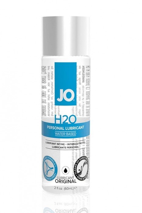 Нейтральный лубрикант на водной основе JO Personal Lubricant H2O - 60 мл. - System JO - купить с доставкой в Муроме
