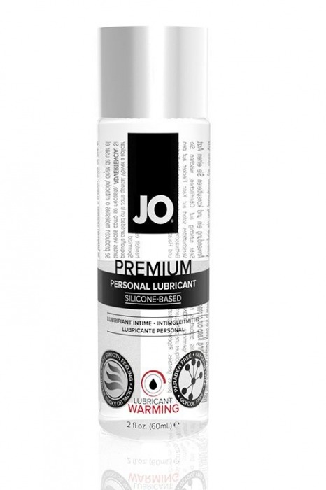Возбуждающий лубрикант на силиконовой основе JO Personal Premium Lubricant  Warming - 60 мл. - System JO - купить с доставкой в Муроме