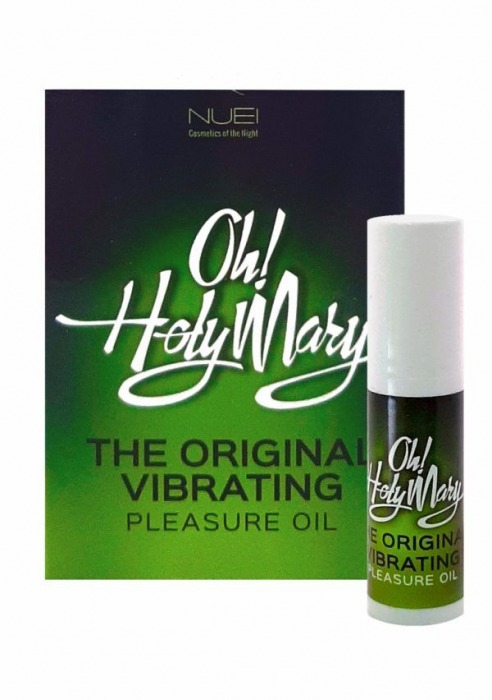 Масло унисекс с эффектом вибрации Oh! Holy Mary - 6 мл. - Nuei cosmetics - купить с доставкой в Муроме