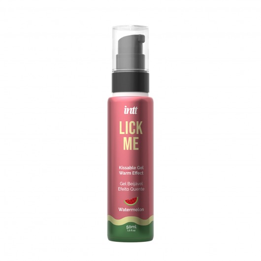 Гель Lick Me с согревающим эффектом и ароматом арбуза - 50 мл. - INTT - купить с доставкой в Муроме