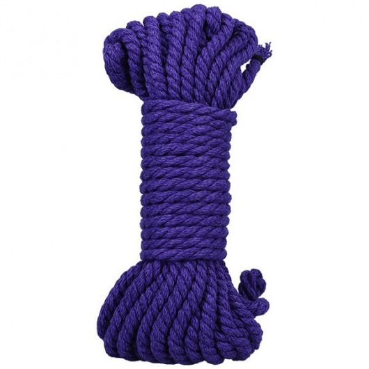 Фиолетовая верёвка для связывания и фиксации Bind Tie - 9,14 м. - Doc Johnson - купить с доставкой в Муроме