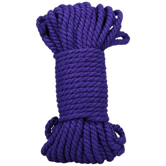 Фиолетовая верёвка для связывания и фиксации Bind Tie - 15,24 м. - Doc Johnson - купить с доставкой в Муроме