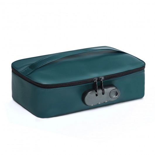 Зеленая сумочка для хранения игрушек Discreet Box - Dorcel - купить с доставкой в Муроме