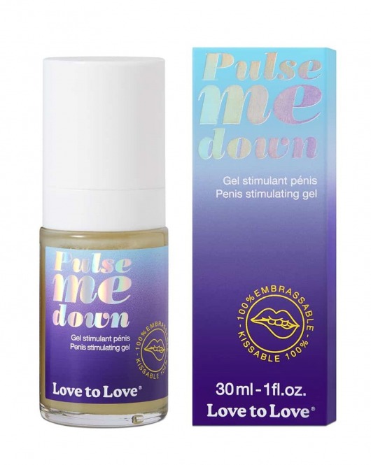 Стимулирующий гель для пениса Pulse Me Down - 30 мл. - Love to Love - купить с доставкой в Муроме