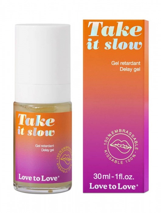 Пролонгирующий гель для мужчин Take It Slow - 30 мл. - Love to Love - купить с доставкой в Муроме