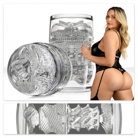 Прозрачный двусторонний мастурбатор Fleshlight Quickshot Mia Malkova - Fleshlight - в Муроме купить с доставкой