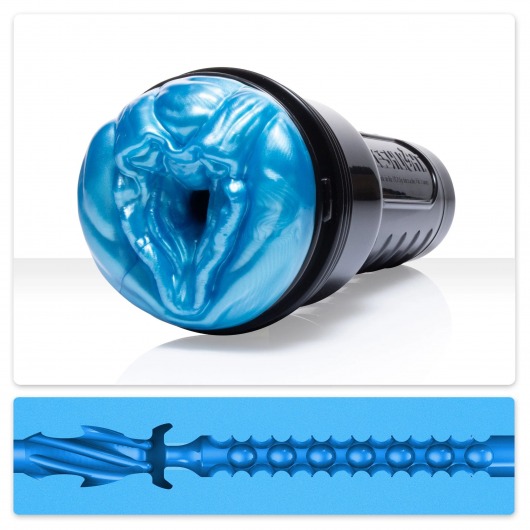 Мастурбатор-вагина Fleshlight Freaks Alien Blue Metallic - Fleshlight - в Муроме купить с доставкой