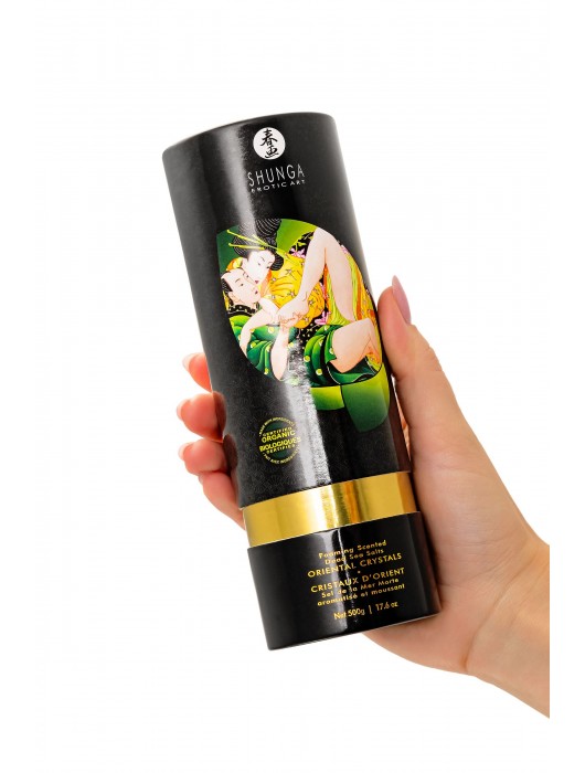 Соль Мёртвого моря для ванны Oriental Crystals «Цветок лотоса» - 500 гр. -  - Магазин феромонов в Муроме