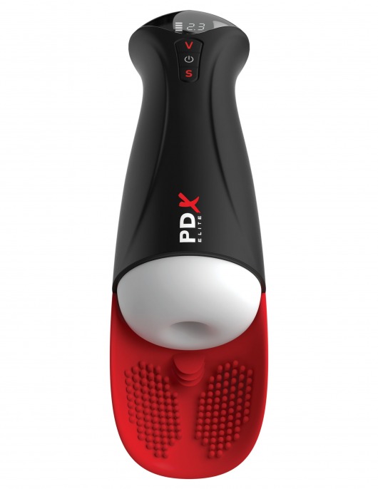 Мастурбатор в колбе с вибрацией Fuck-O-Matic Pro XL - Pipedream - в Муроме купить с доставкой