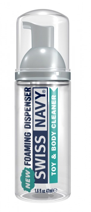 Очищающая пенка для игрушек и тела Toy   Body Cleaner Foamer - 47 мл. - Swiss navy - купить с доставкой в Муроме