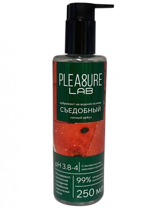 Лубрикант на водной основе Pleasure Lab с ароматом арбуза - 250 мл. - Pleasure Lab - купить с доставкой в Муроме