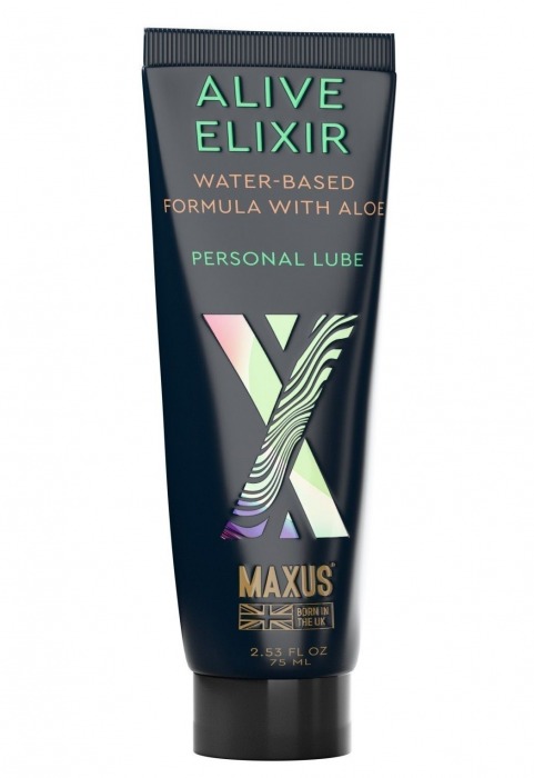Интимный гель на водной основе MAXUS Alive Elixir - 75 мл. - Maxus - купить с доставкой в Муроме
