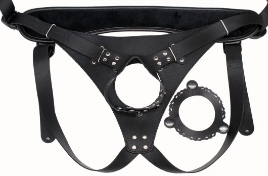 Пояс Hard Brutal для больших насадок - LOVETOY (А-Полимер) - купить с доставкой в Муроме