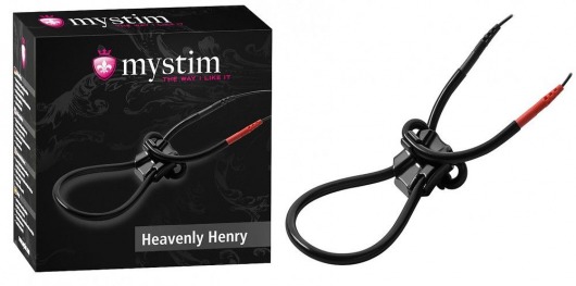 Эрекционное лассо для электростимуляции HEAVENLY HENRY - MyStim - купить с доставкой в Муроме