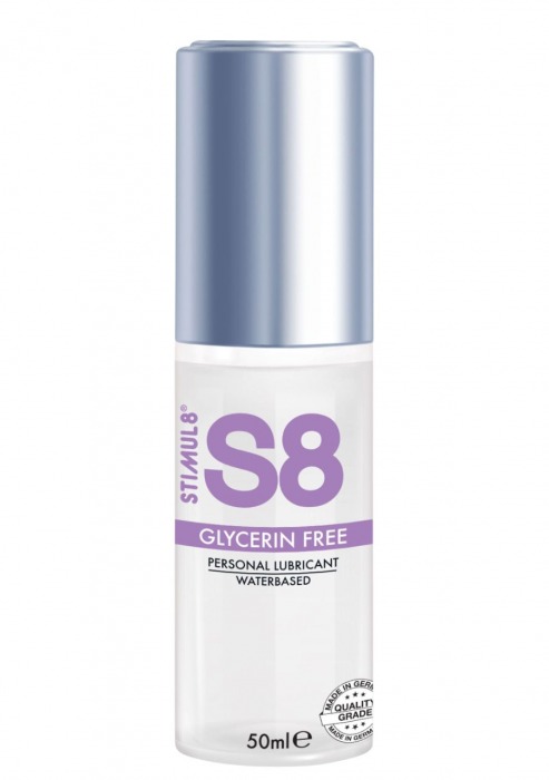 Лубрикант на водной основе S8 Glycerin Free без глицерина - 50 мл. - Stimul8 - купить с доставкой в Муроме