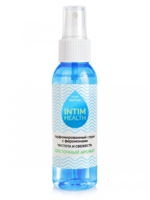 Парфюмированный спрей Intim Health для нижнего белья и тела с цветочным ароматом - 95 мл. -  - Магазин феромонов в Муроме
