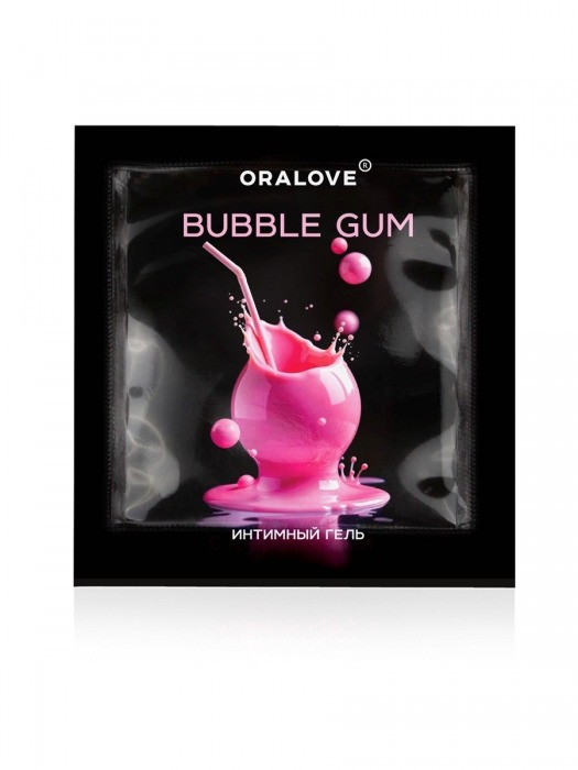 Саше съедобной оральной смазки OraLove с ароматом бабл-гам - 3 гр. - Биоритм - купить с доставкой в Муроме