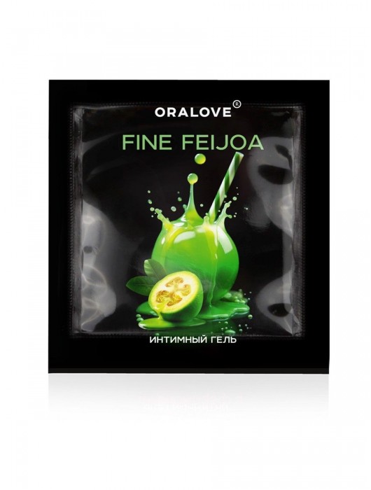 Саше съедобной оральной смазки OraLove с ароматом фейхоа - 3 гр. - Биоритм - купить с доставкой в Муроме