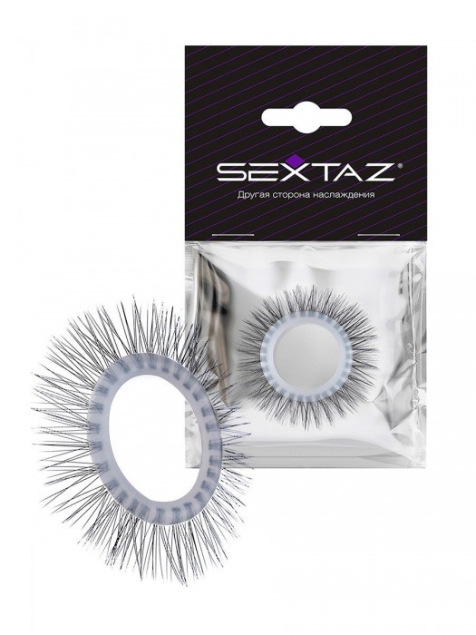 Круглое эрекционное кольцо с «ресничками» - Sextaz - в Муроме купить с доставкой